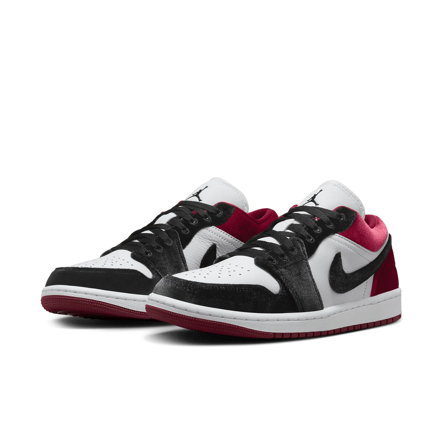 Air Jordan 1 Low Velvet Black Toe (W) image 3