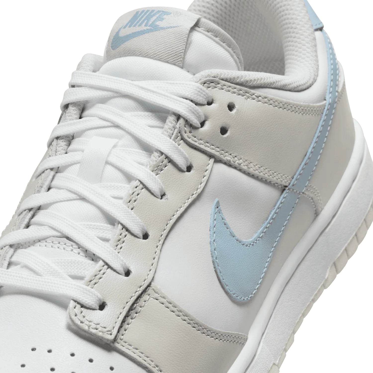 Nike Dunk Low Light Bone Light Armory Blue (W) image 6