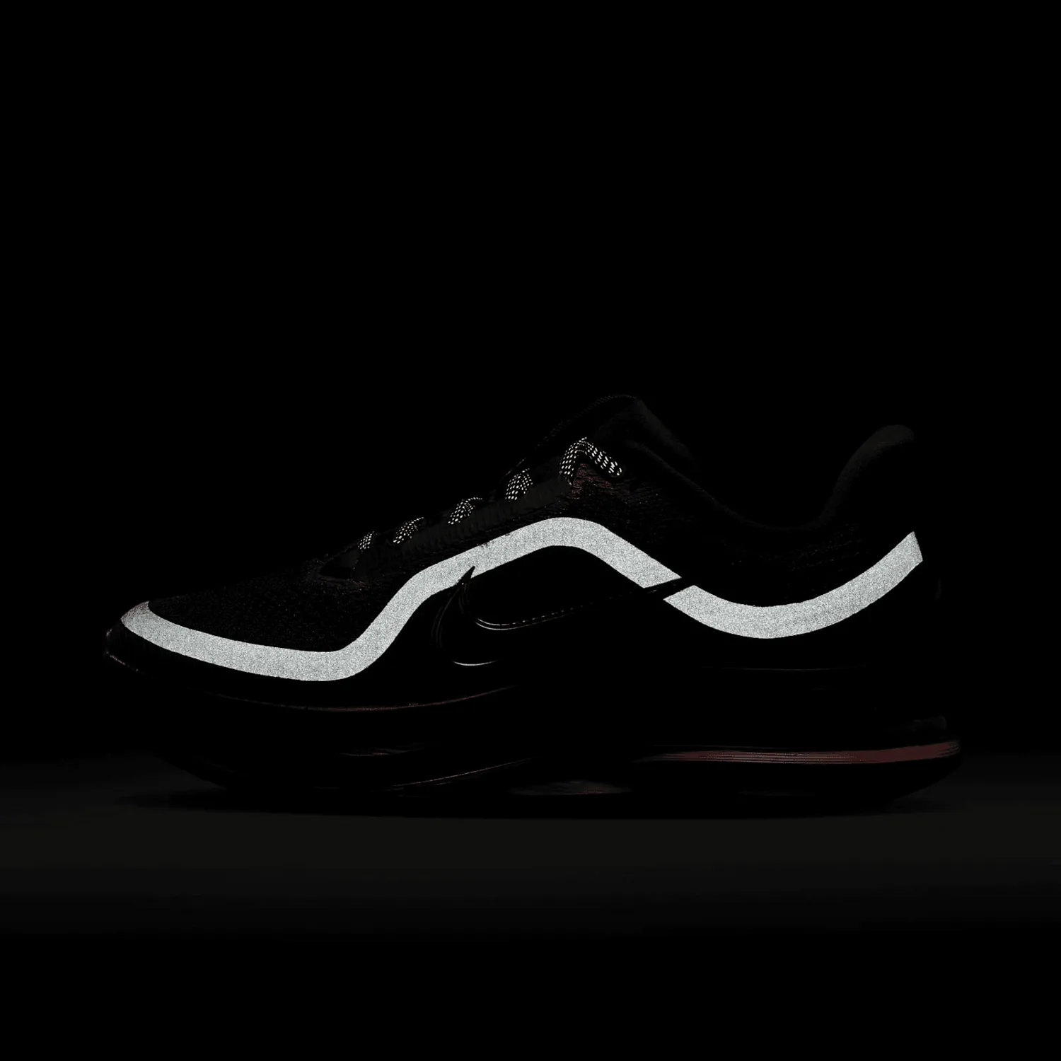 Nike Air Pegasus Premium Black Metallic Silver (W) image 10
