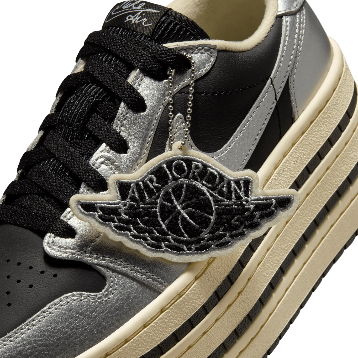 Air Jordan 1 Triple Stack Metallic Silver (W) image 2