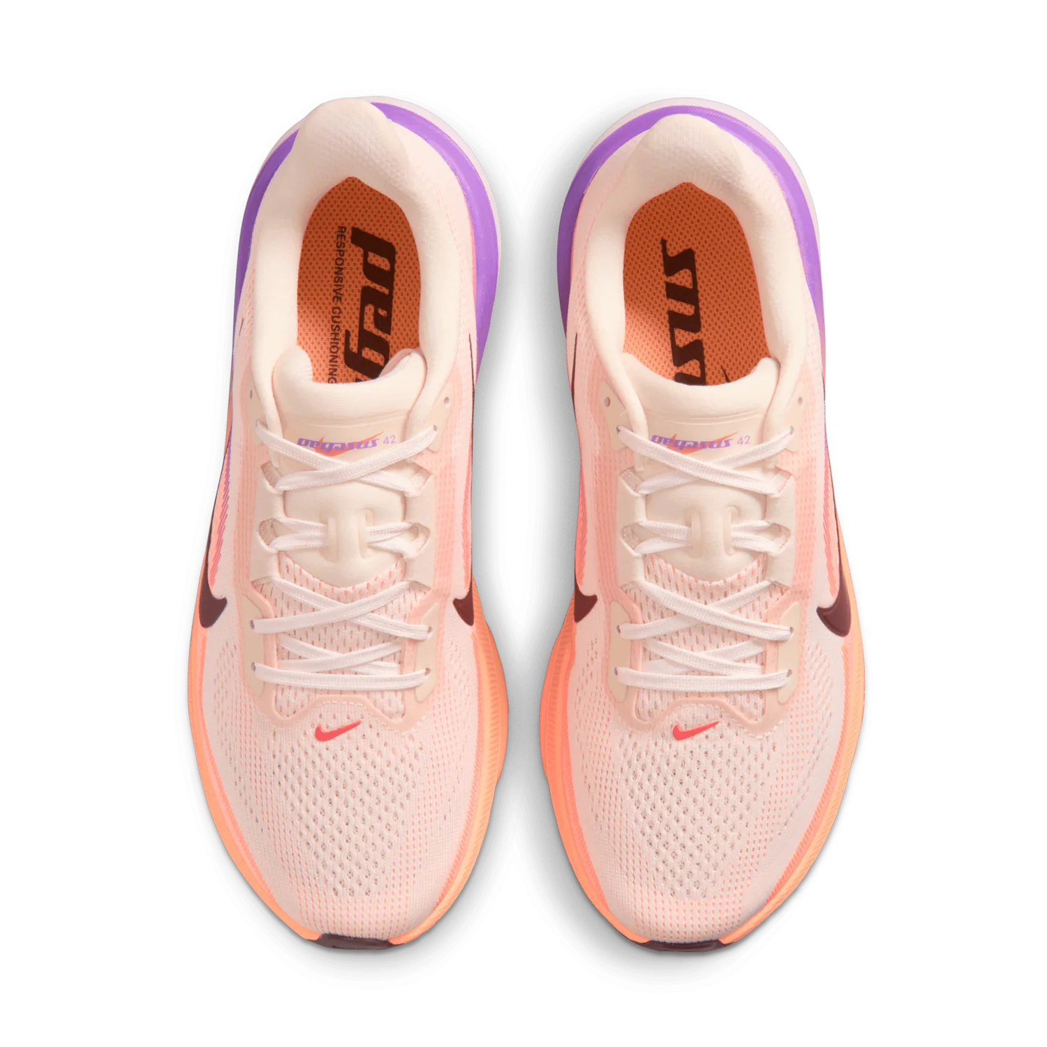 Nike Air Zoom Pegasus 42 Chalk Orange Pulse (W) image 5