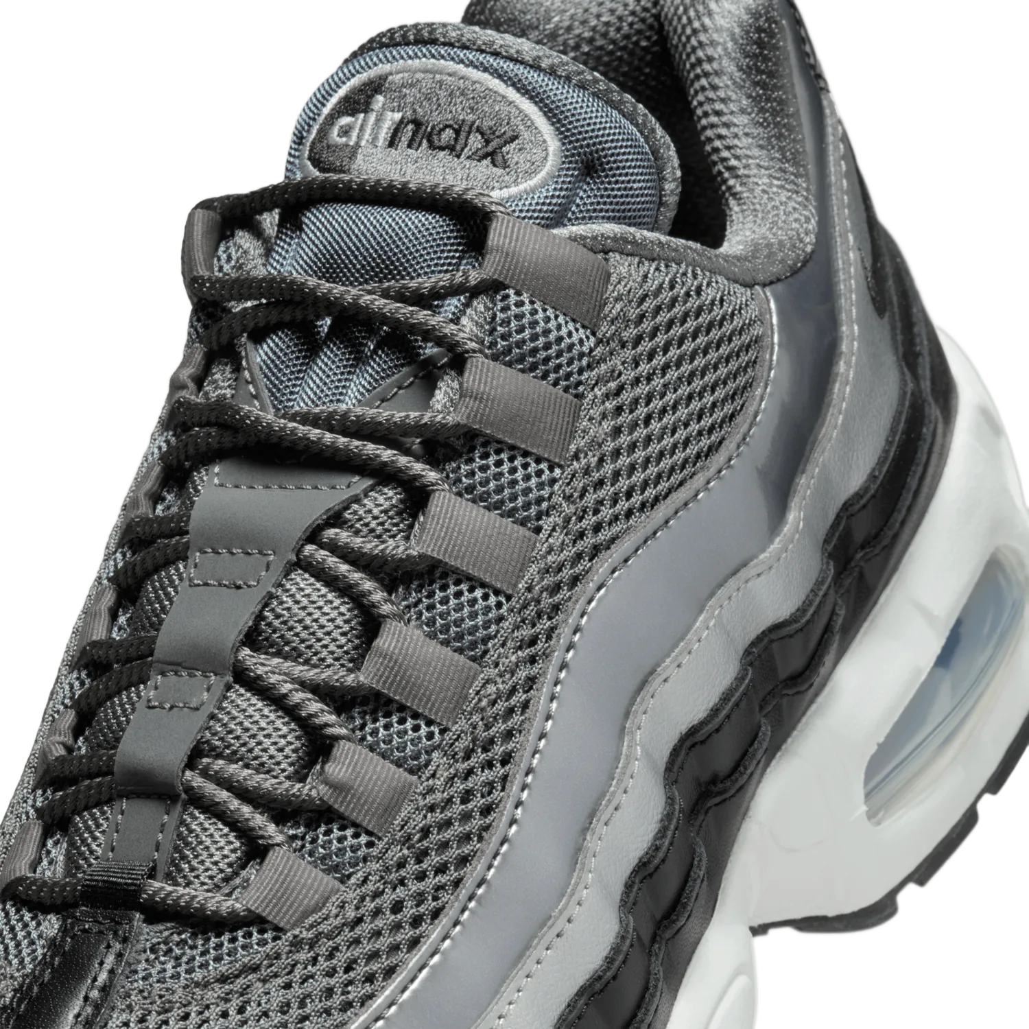 Nike Air Max 95 Big Bubble SE Dark Grey Metallic Silver (W) image 2