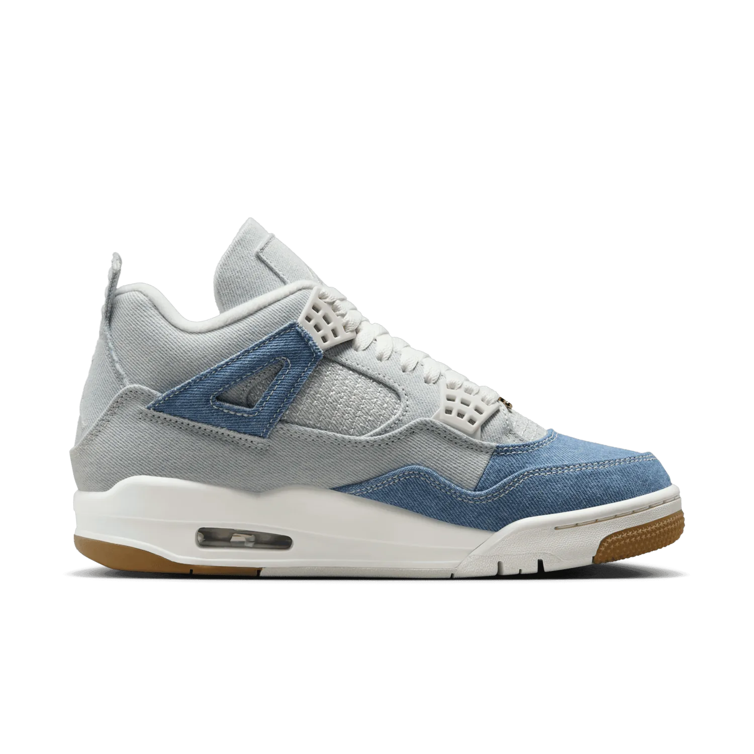 Air Jordan 4 Retro TEX Denim Worn Blue (W) image 4