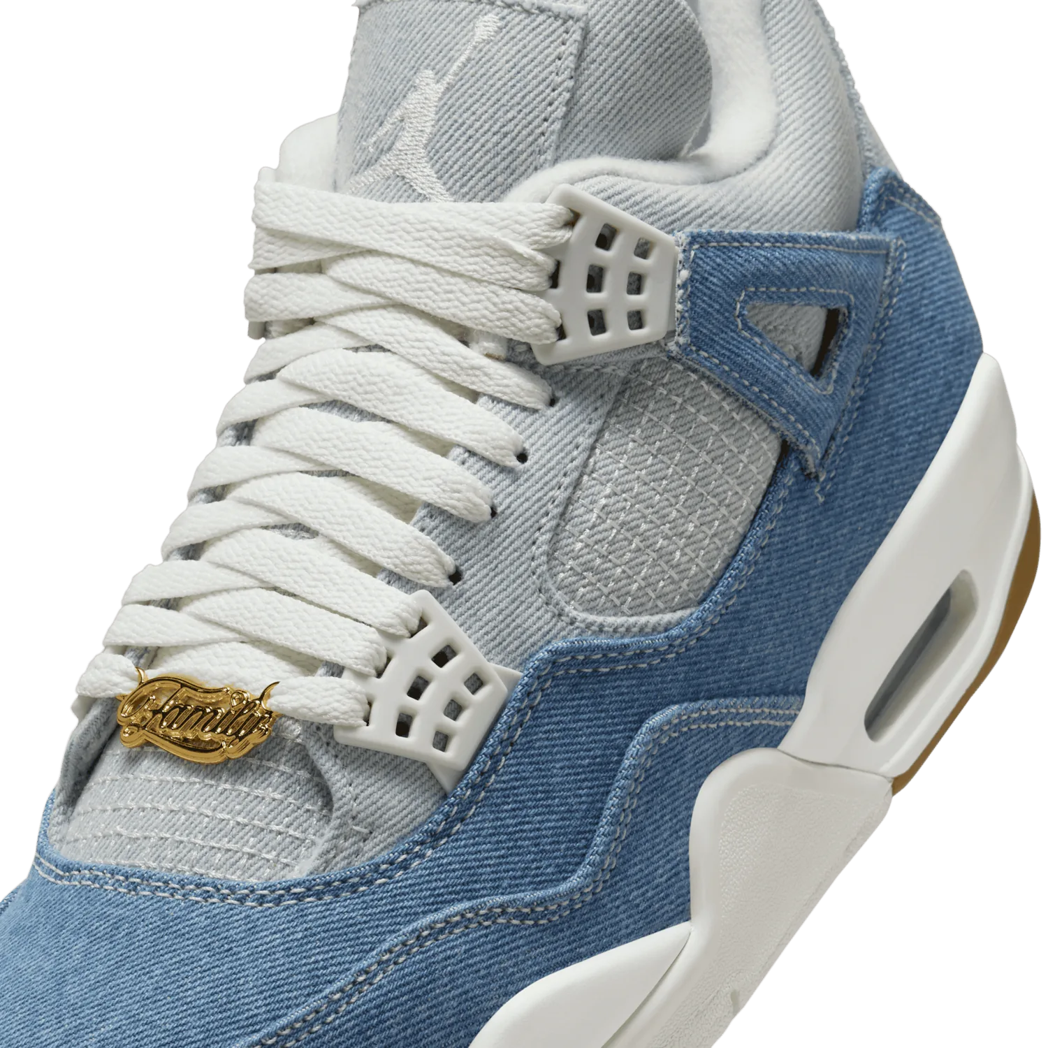 Air Jordan 4 Retro TEX Denim Worn Blue (W) image 9