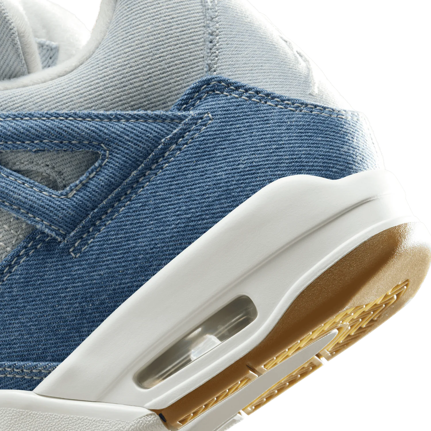Air Jordan 4 Retro TEX Denim Worn Blue (W) image 10
