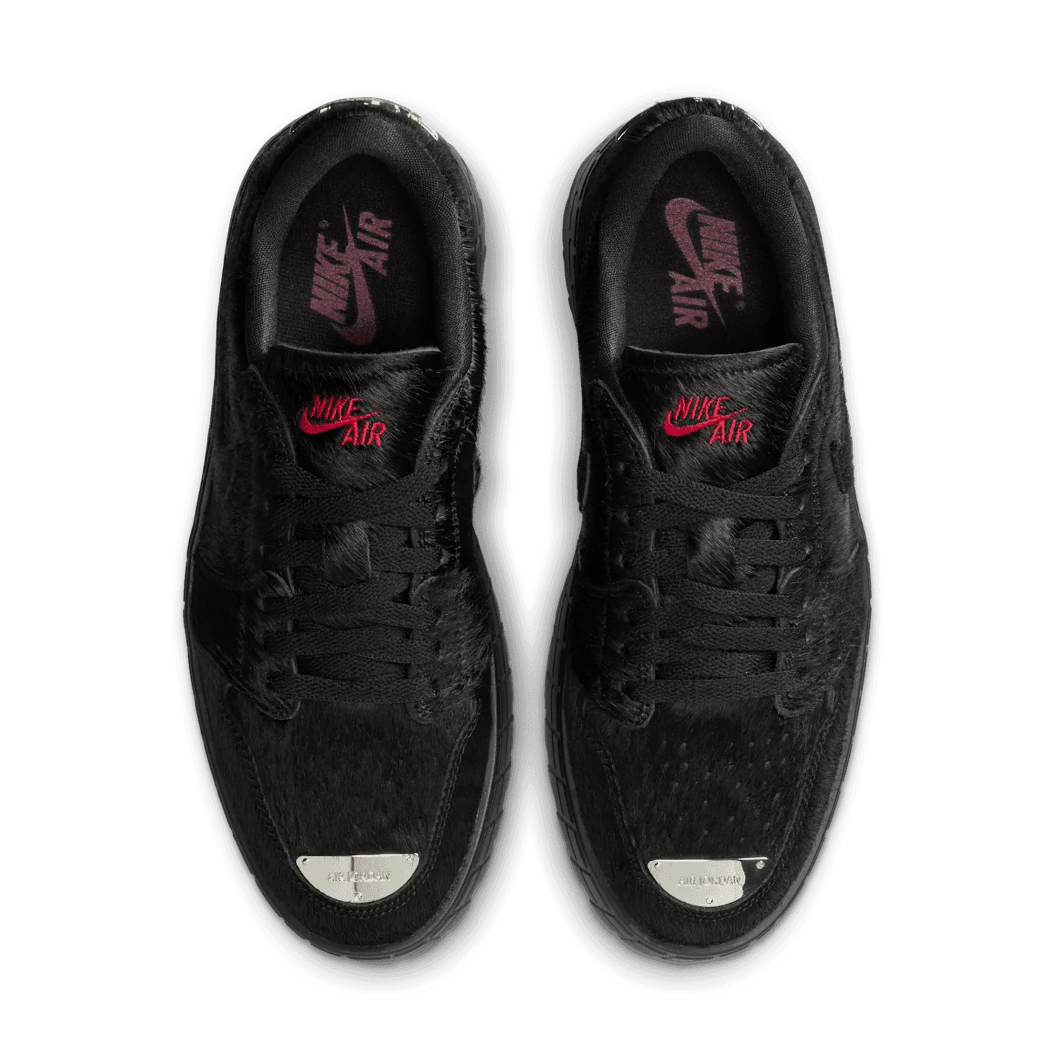 Air Jordan 1 Brooklyn Low Black Pony (W) image 2
