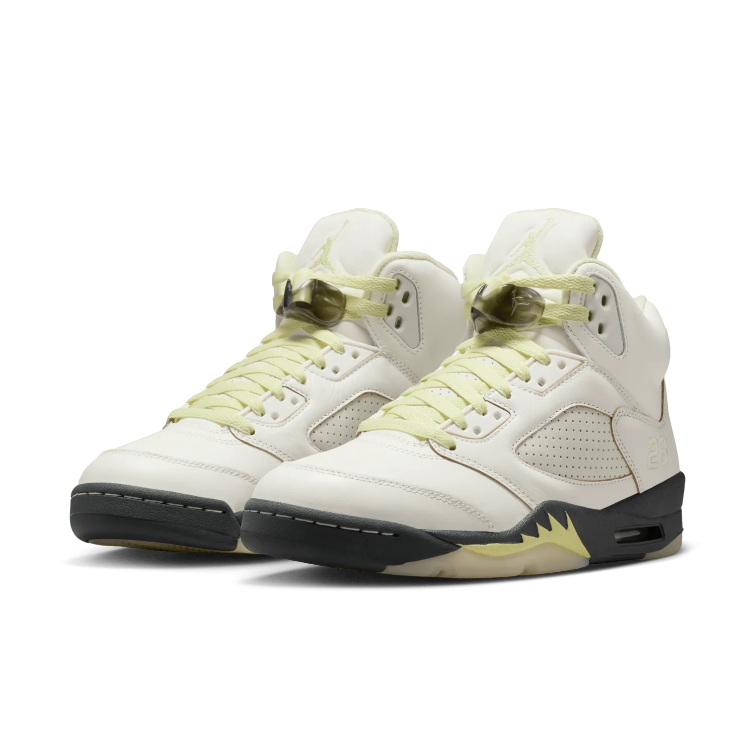 Air Jordan 5 Retro Sail Luminous Green (W) image 5