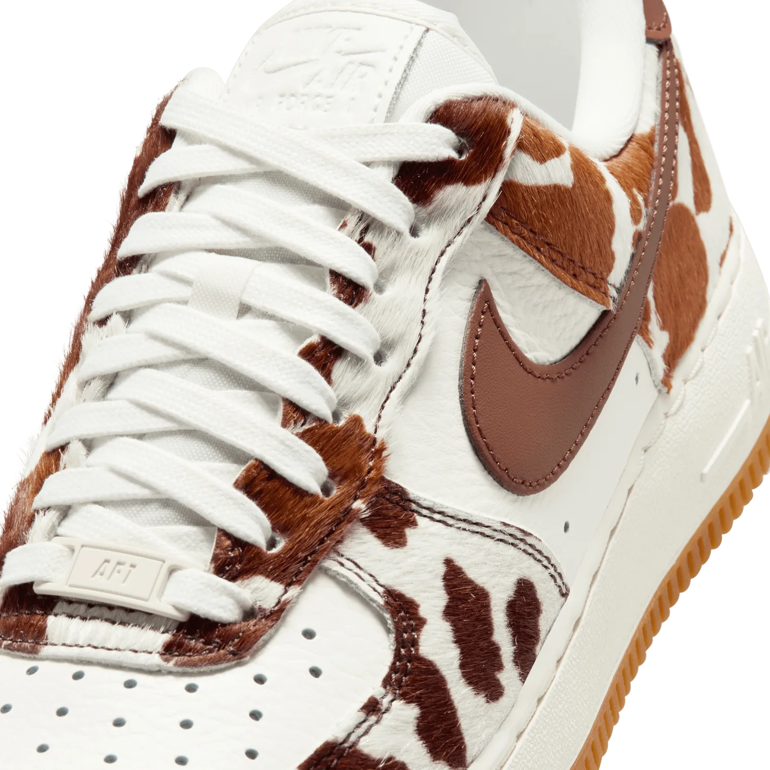Nike Air Force 1 Low Cow Print Brown (W) image 8