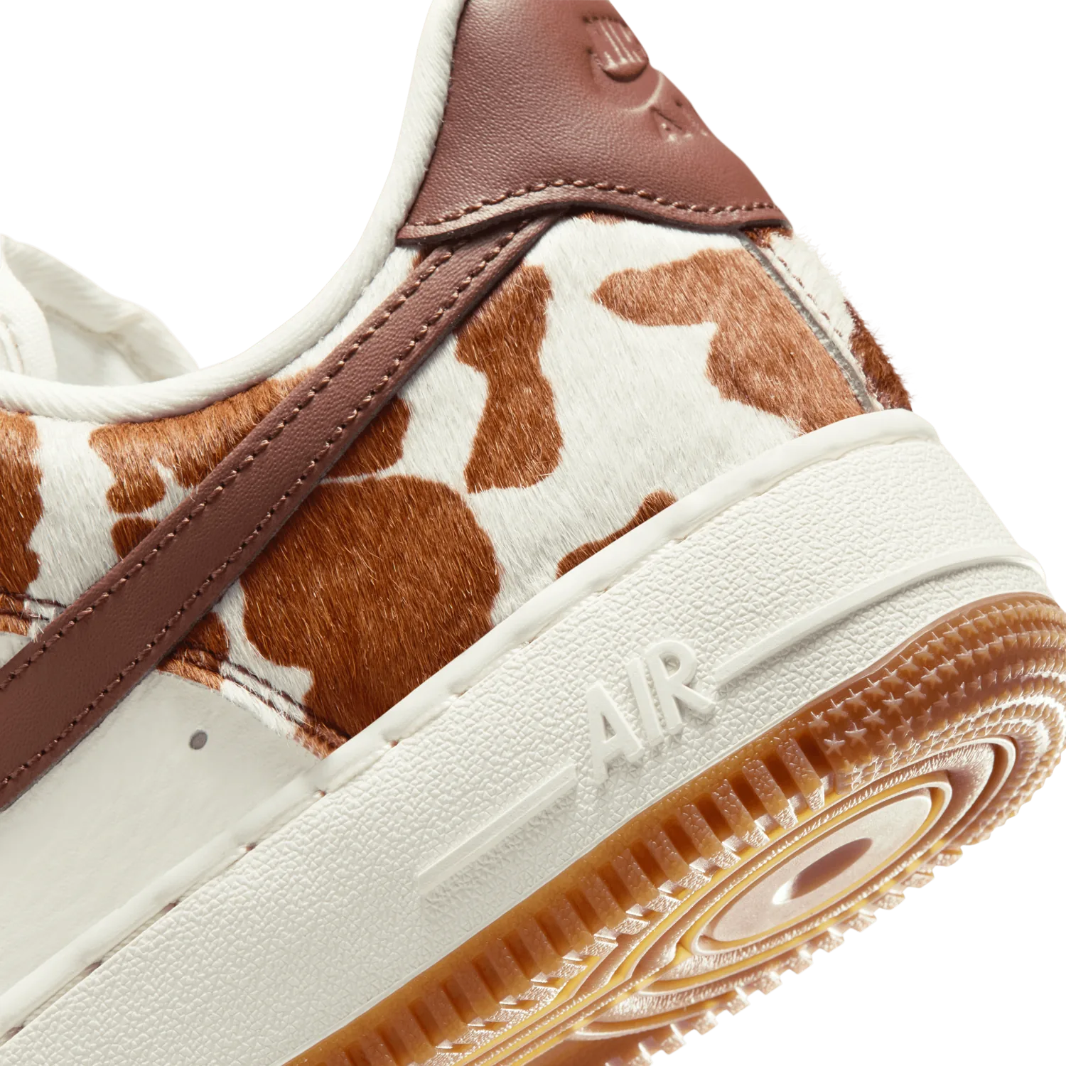 Nike Air Force 1 Low Cow Print Brown (W) image 9