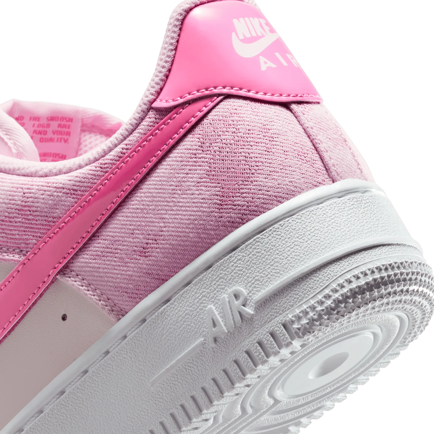 Nike Air Force 1 Low Pink Denim (W) image 9