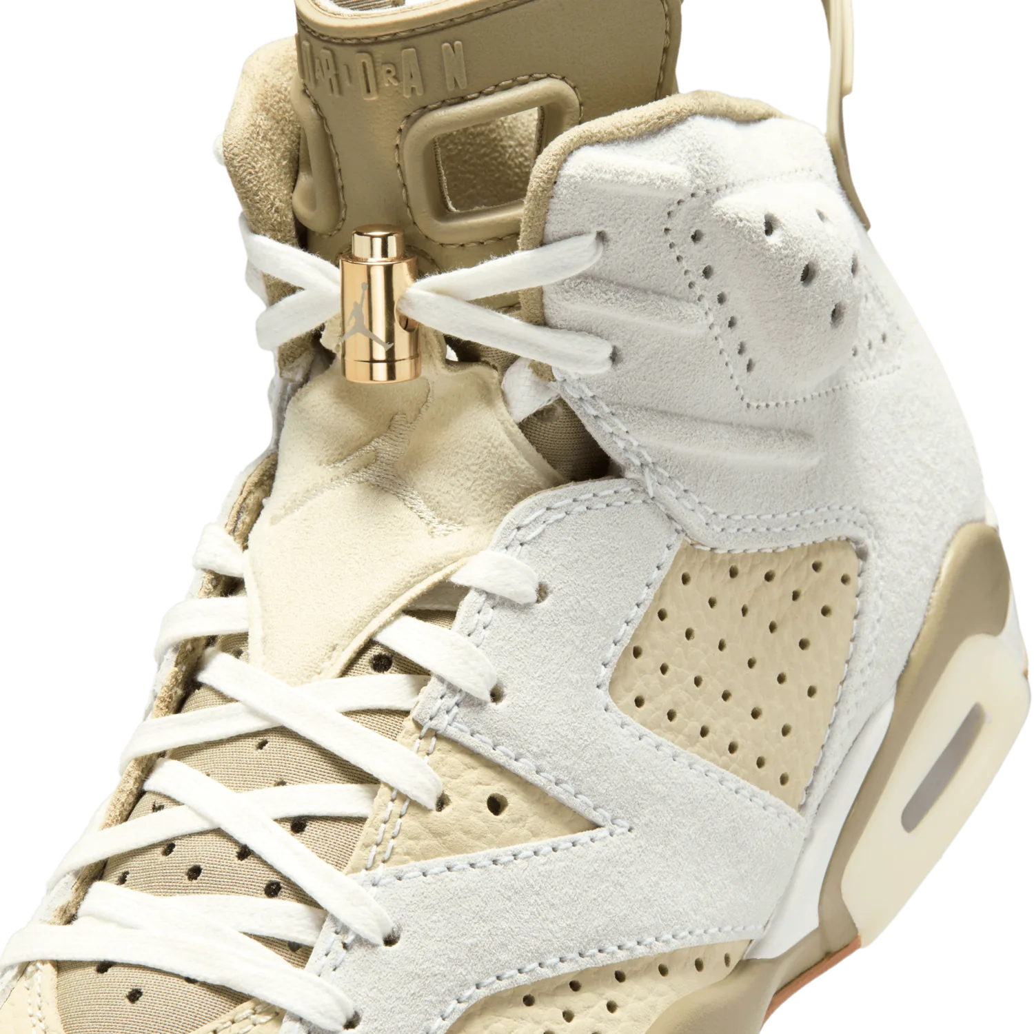 Air Jordan 6 Sail Neutral Olive (W) image 9